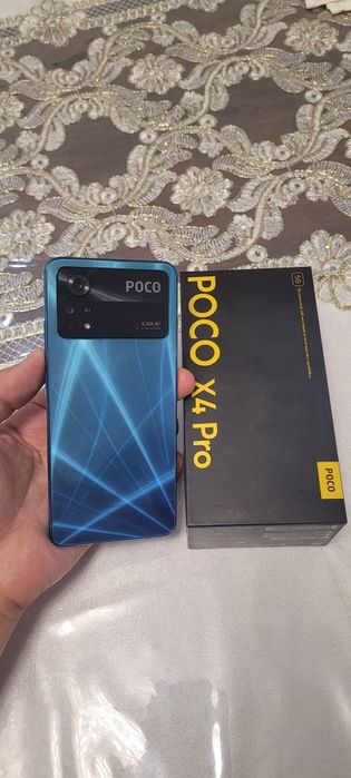 Xiaomi Poco X4 Pro 5G 16/256GB Blue Igravoy Original Karobka Ideal Zor