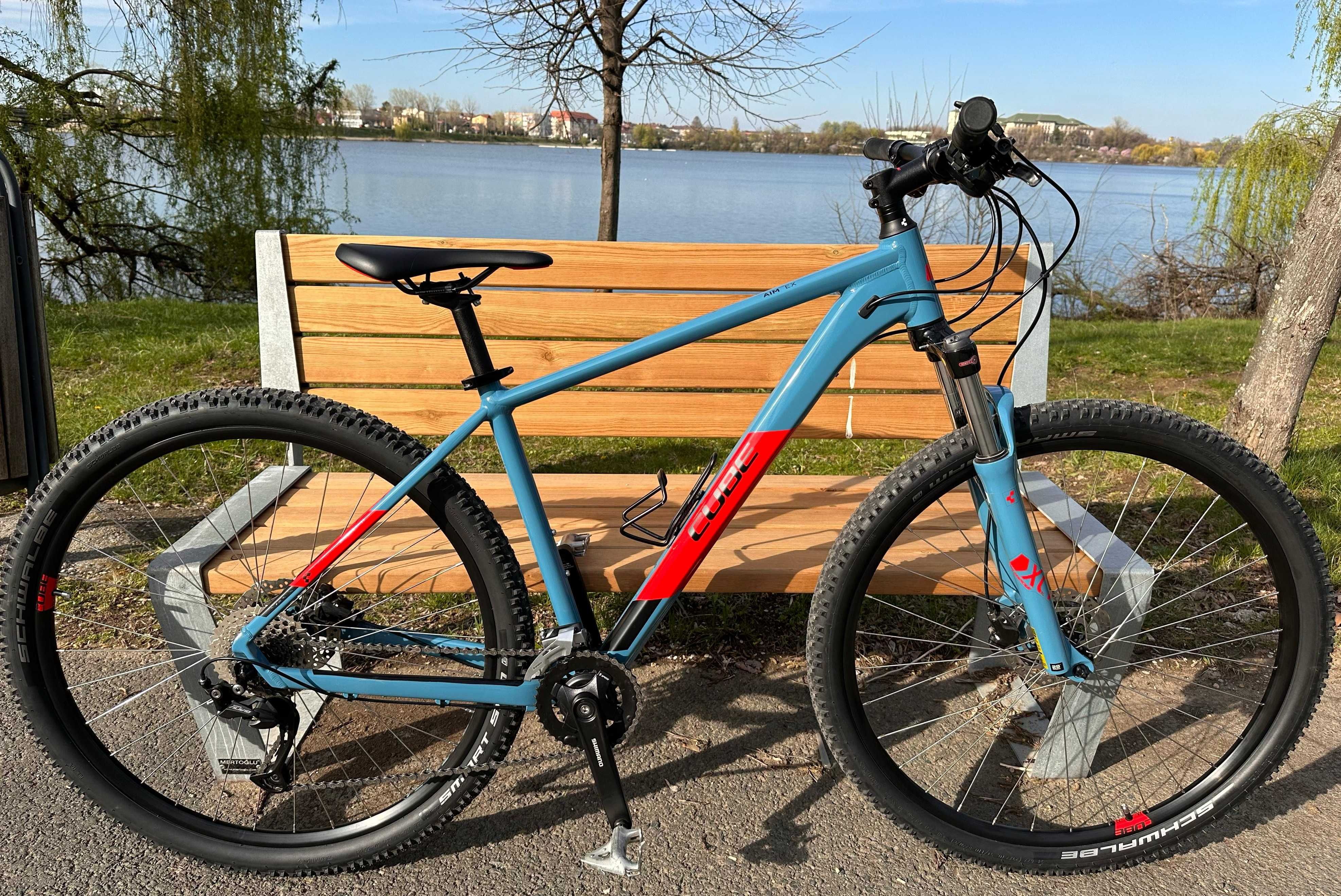 Bicicleta Cube AIM EX, Cadru 19, ROTI 29 ca nou