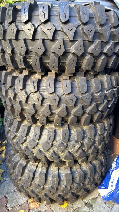 Roti, anvelope off road Journey Claw cu jante, 33 x R15 aproape noi