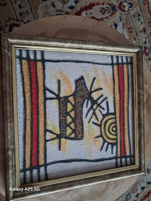 Картина из Якутского золота.