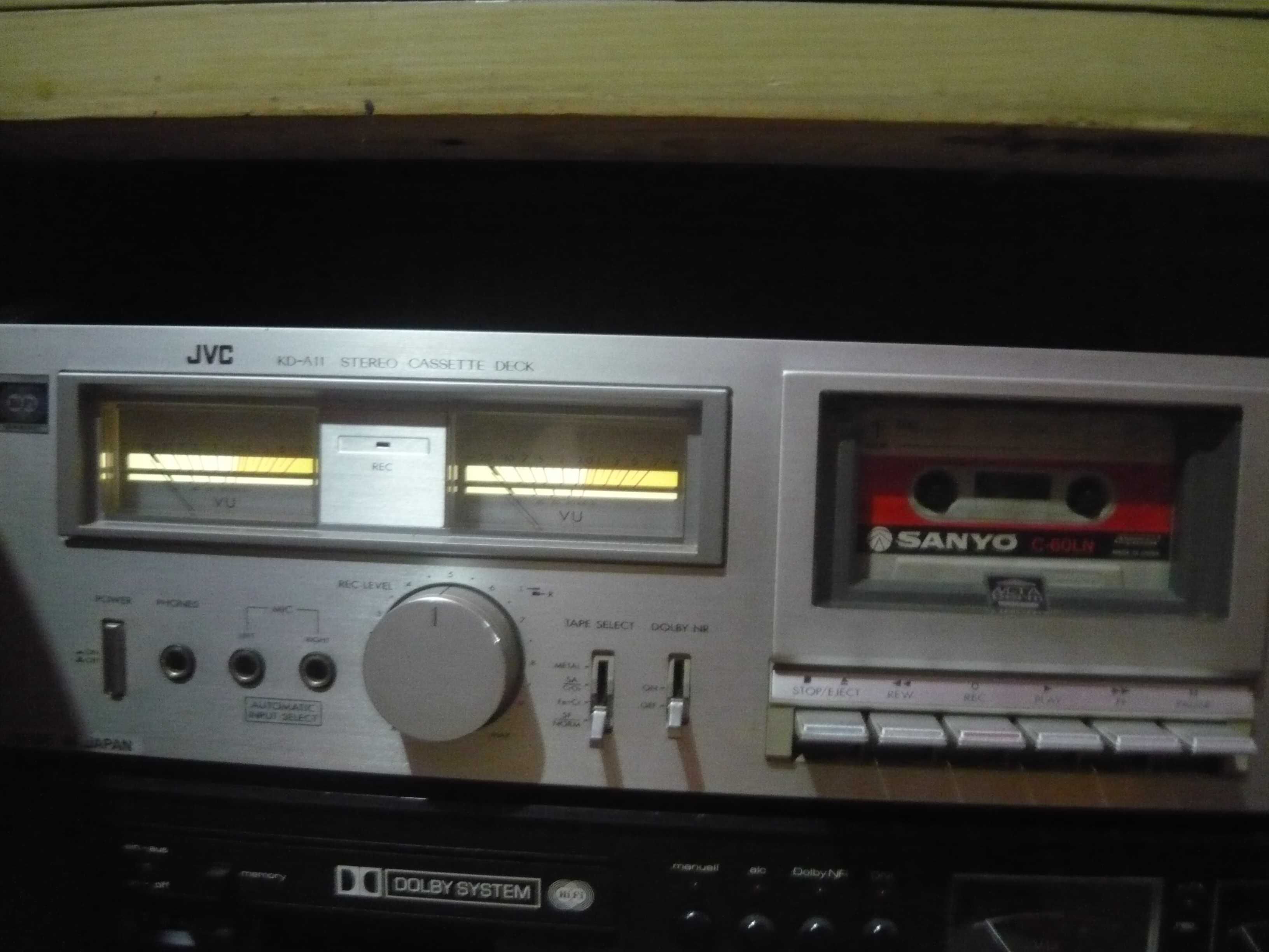 casete deck sanyo  saba  jvc