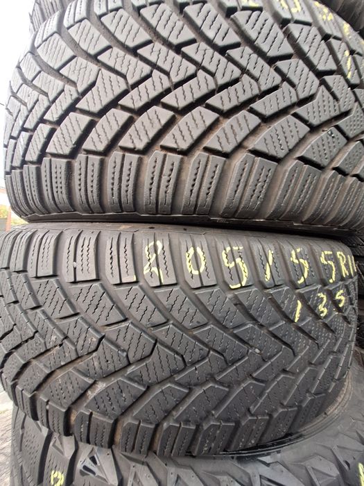 4 anvelope iarna 205/55r16 Continental Montaj Gratuit