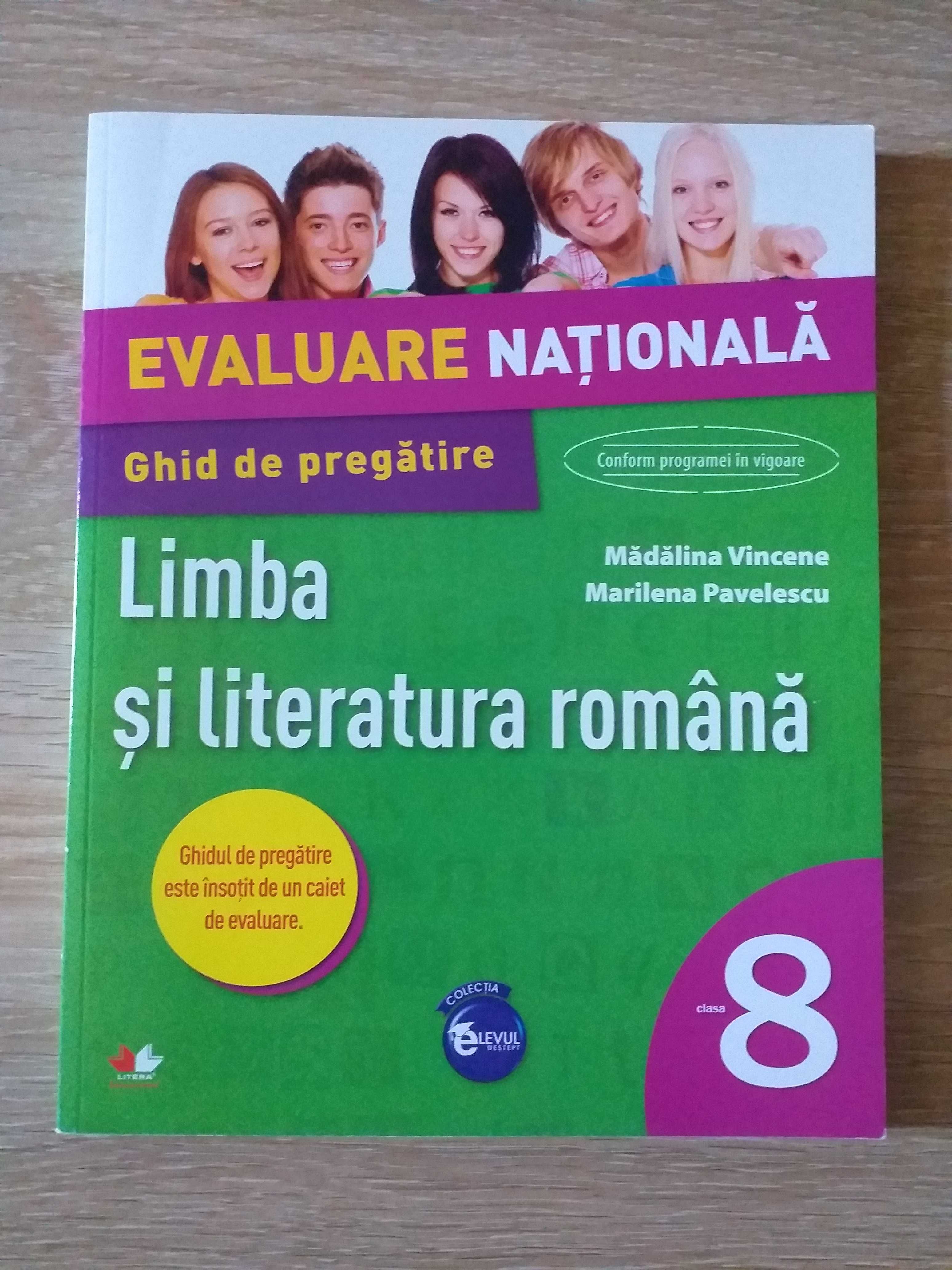 Evaluare națională. Limba și literatura română. Ghid de pregătire.