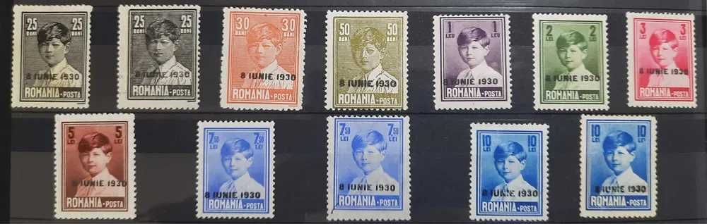 Timbre Romania 1868 - 1930
