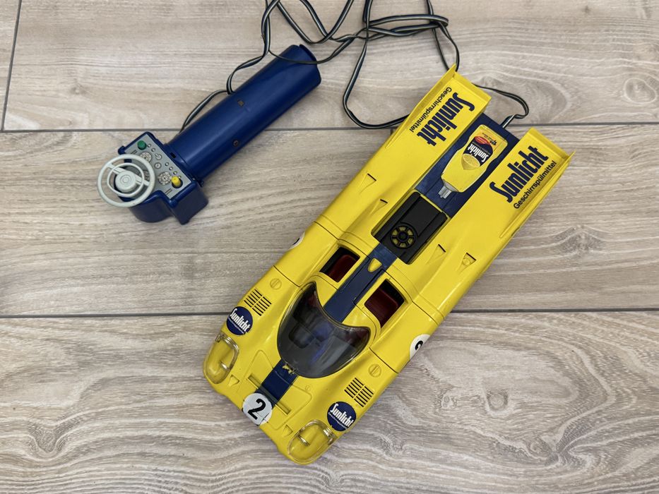 Rar! Masinuta Porsche 917 Schuco, cu telecomanda. Veche, colectie.