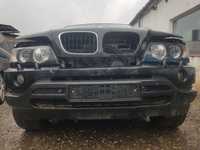 Bara fata BMW X5 E53 2000 - 2003 NEGRU (622) model cu spalatoare far