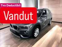 BMW X1 15.462 Euro + TVA deductibil / Istoric Service/ Garantie 12 luni