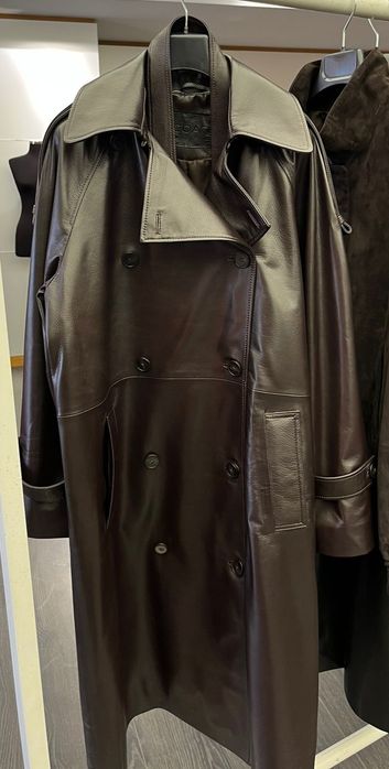 Плащ Натуральная кожа 52 размер