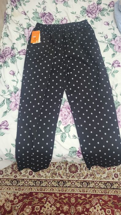 Штаны в горошек на резинке 46-48р