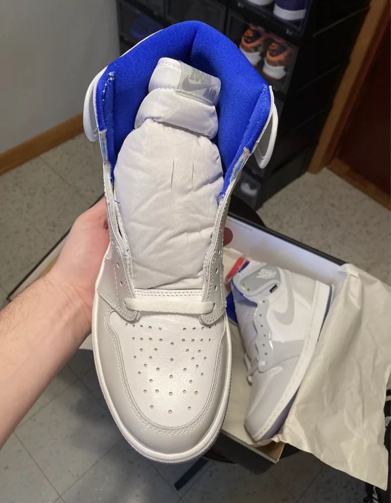 Air Jordan 1 High Zoom “ Racer Blue “