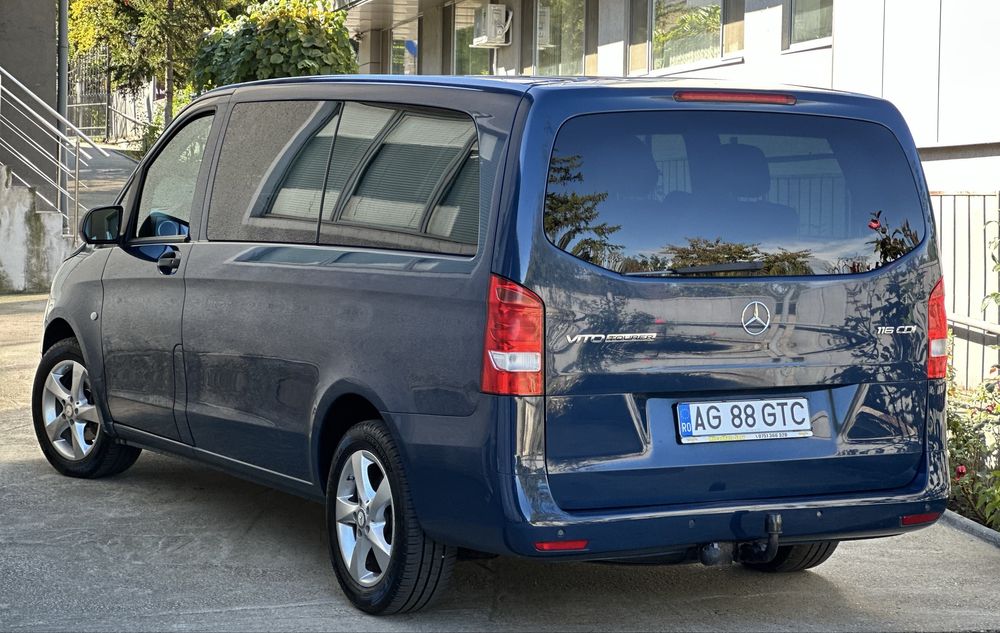 Mercedes Vito Long 2.2 diesel 160cp automat*8 locuri*Climă pe spate*