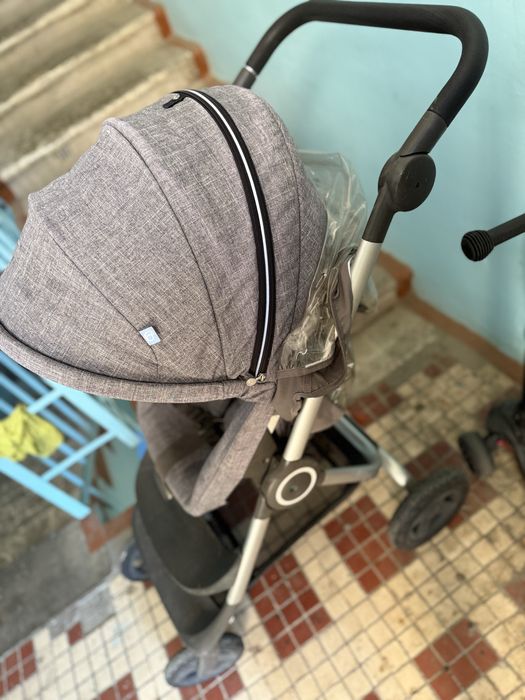 Коляска Stokke (серая, универсальная)