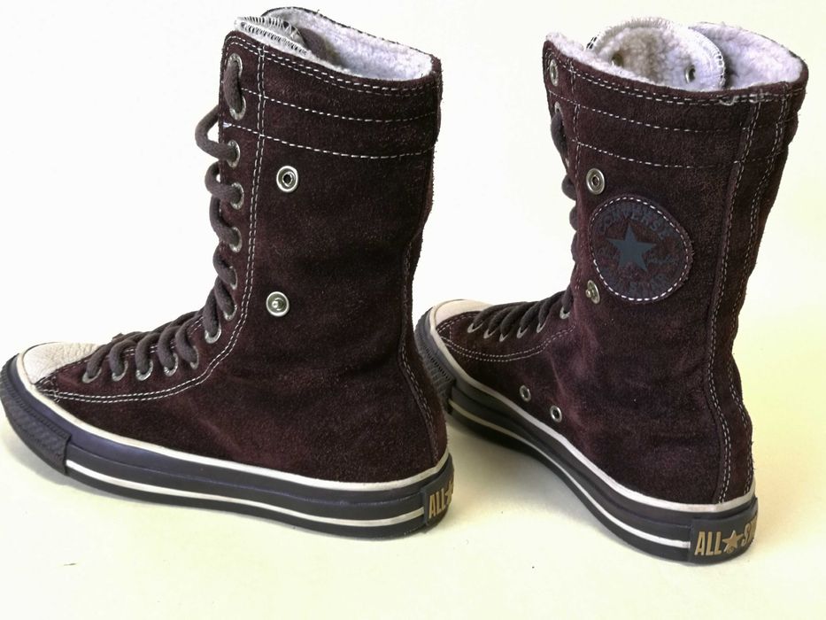 Ghete PIELE Tenisi inalti imblaniti 38 39 CONVERSE -Vietnam Ca NOI