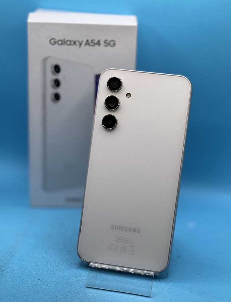 Samsung Galaxy A54, 256GB, 8GB RAM, 5G, Awesome White