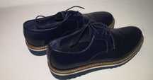 Pantofi barbati Peter Heart Bleumarin 42, NOI