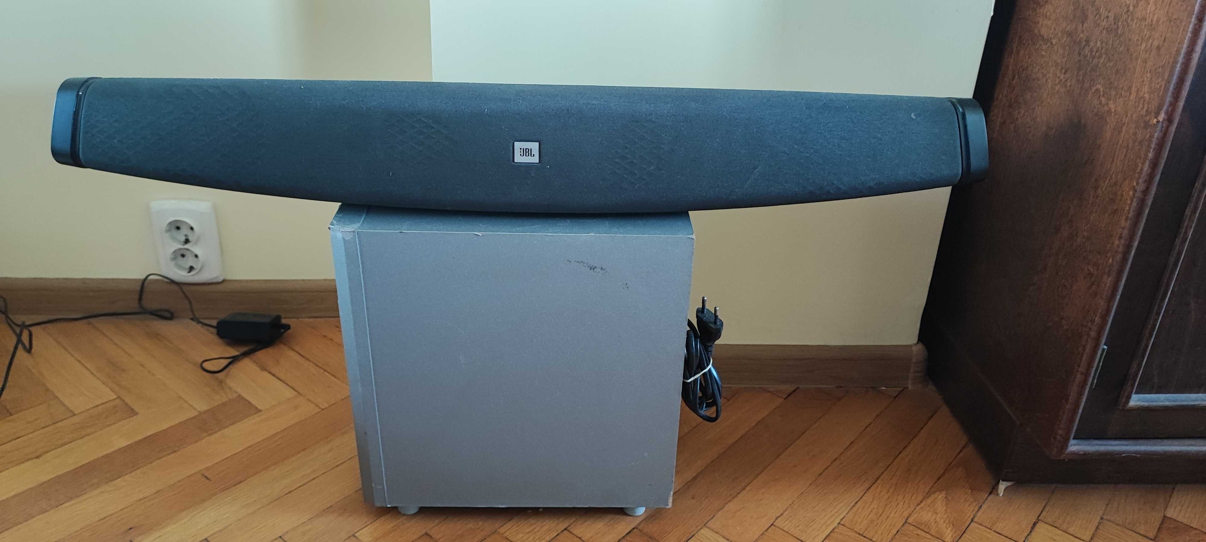 Саундбар JBL cinema sb100 и субуфер Platinum.