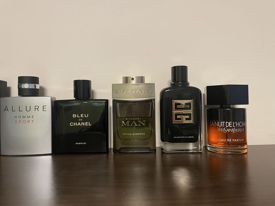 Chanel Bleu de Tom Ford Noir Allure Givenchy Dior YSL Bvlgari Man
