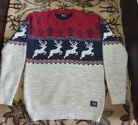 Турецкий теплый свитер для мальчика.