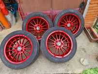 Vand 4 Jante BMW Candy RED, style 32, R18, 8 j, IS/Et +20