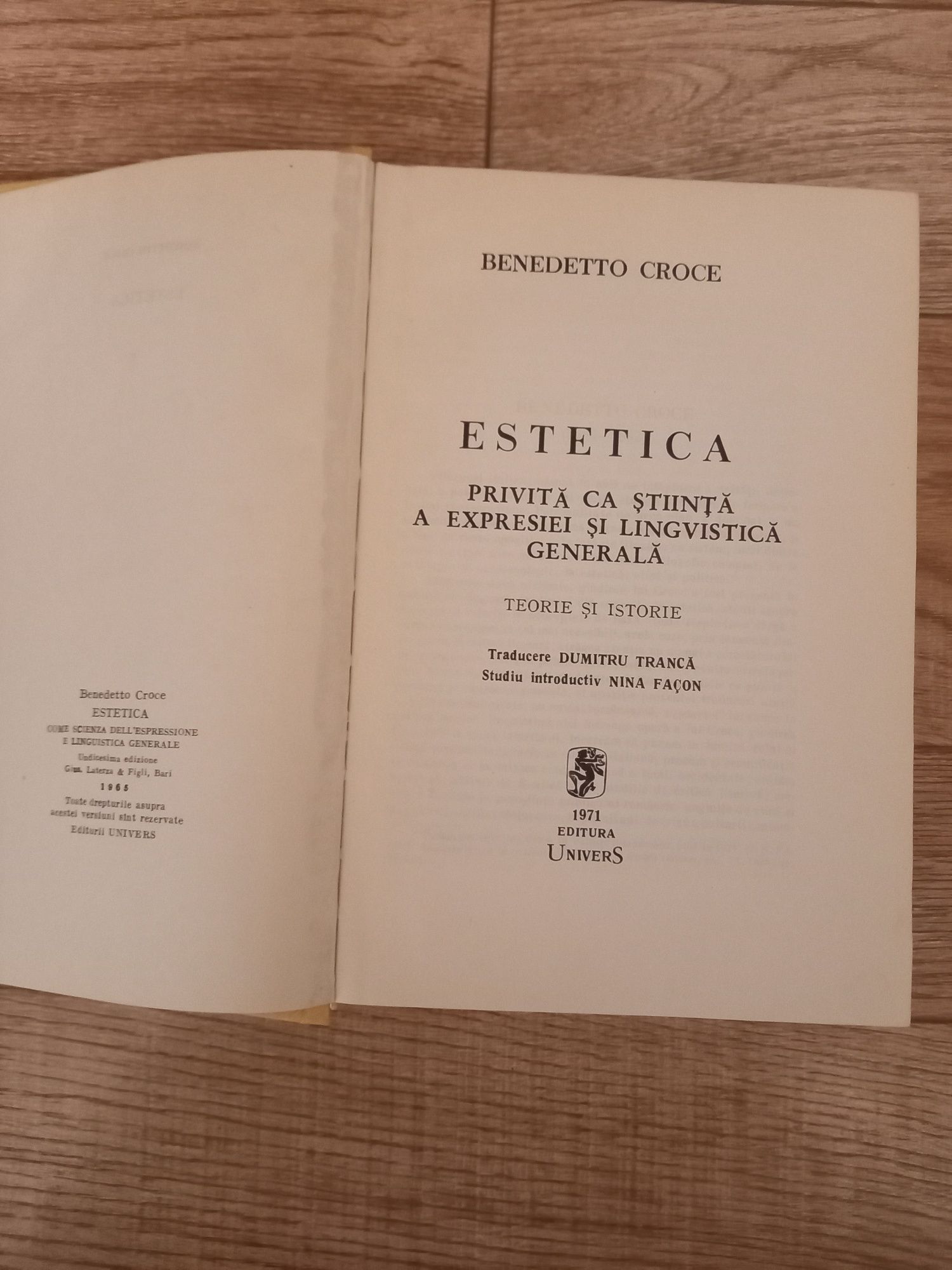 Benedetto Croce Poezia-Estetica