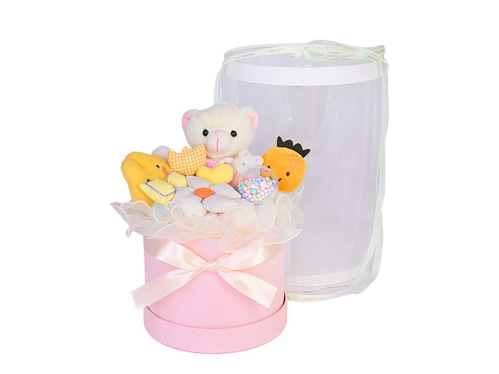 Подаръчна кутия играчки за дете Hello Kitty Kuromi, Плюшено мече