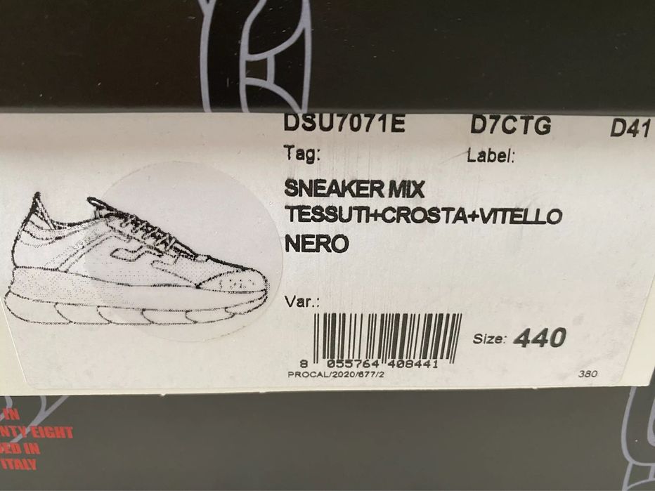 Versace chain reaction