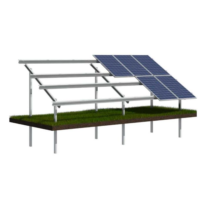 Kit structura montaj 20 panouri fotovoltaice pe SOL