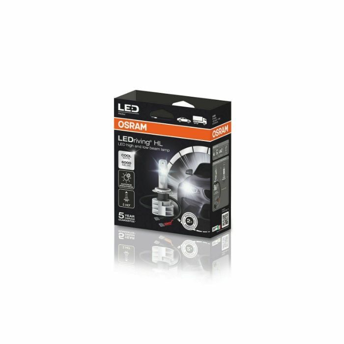 2бр х osram ledriving hl premium 67210cw - h7 h4 h11 g2 крушки за кол