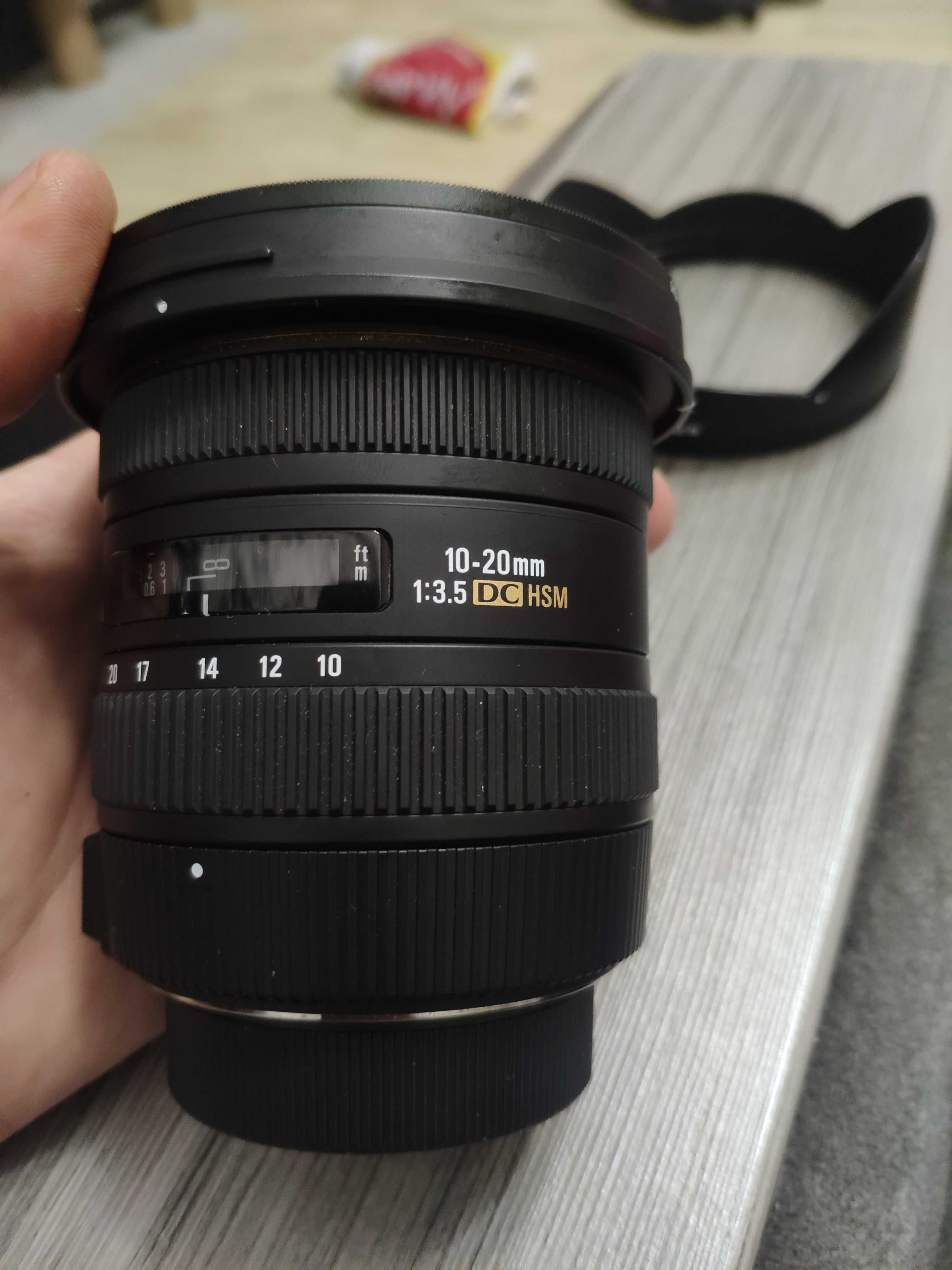 Sigma 10-20mm 1:3,5 DC HSM для Nikon