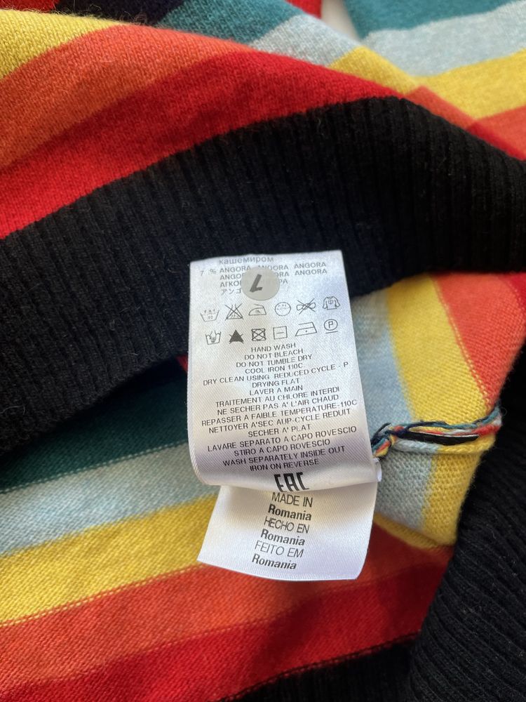 LOVE Moschino : Multicolored Pull 10% Кашмир Л / Оригинал