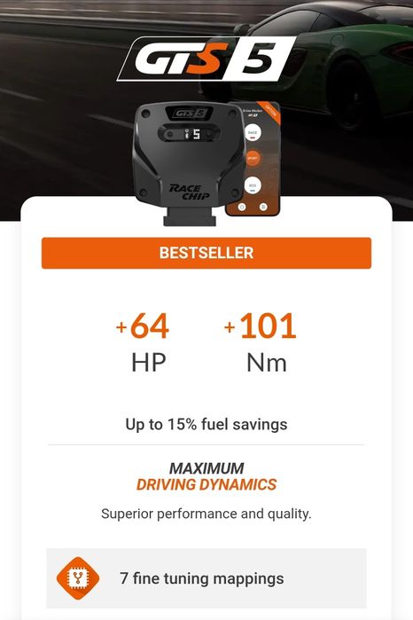 RaceChip GTS si XLR5 tuning