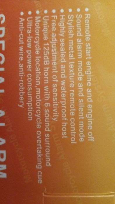Ieftin!-Alarmă Super-Performanta Motocicleta & MaxiScuter NOUA-Merita