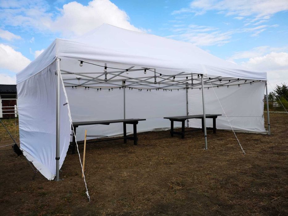 Inchiriere cort pavilion 6x3 si cort pavilion 8x4 m pentru nunti botez