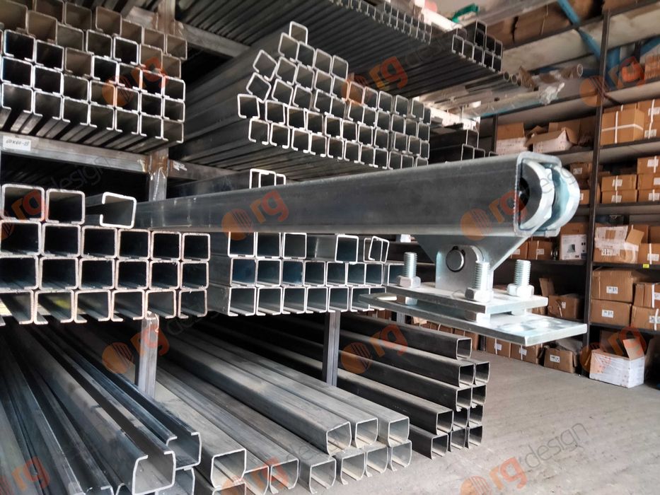 Feronerie Poarta Autoportanta - KIT Complet Poarta 400kg, max 4.3m gol