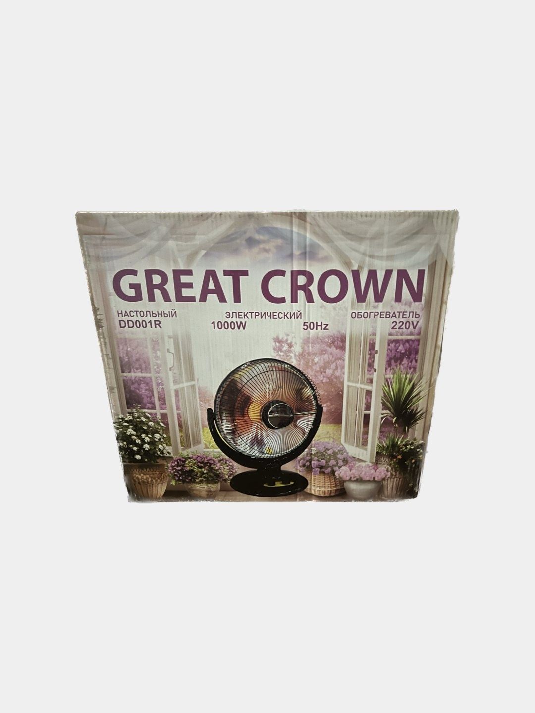 Барабанный электрический обогреватель Great Crown 1000W, 220V,