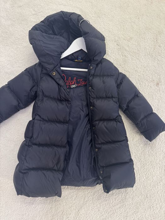 Geaca puf fete iarna Ralph Lauren 4 ani
