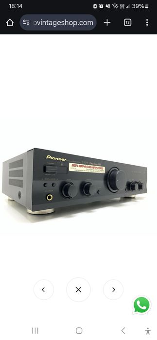 Vand/schimb Pioneer A 209R