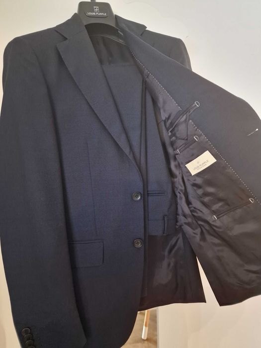 Costum Louis Purple mărimea 44 (aprox 170 cm, 60 kg)
