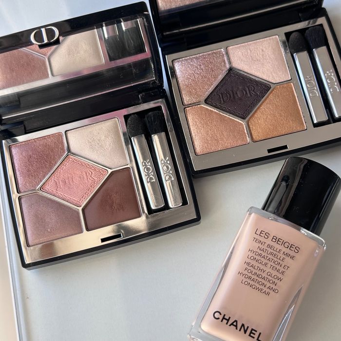 Chanel Les Beiges Dior сенки