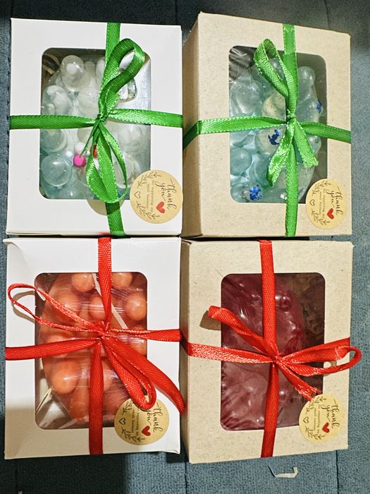 Подарочное большое мыло с различными доьавками