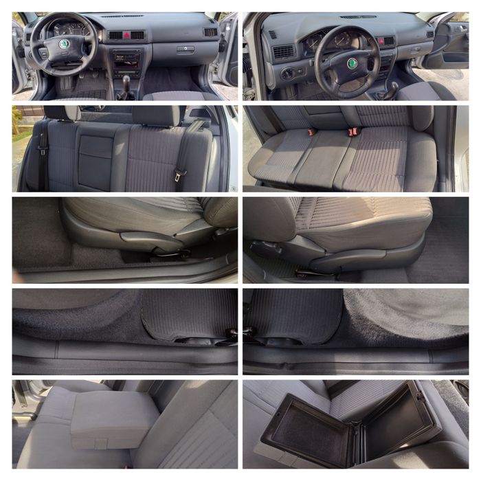 Skoda Octavia 1 Elegance, 1.9 TDI ALH, model unicat, vopsea gri RAPTOR