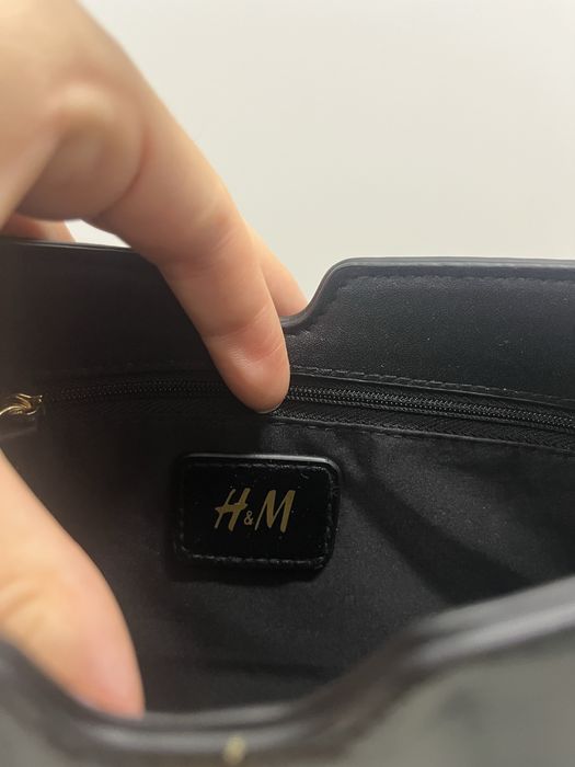 Дамска кожена чанта HM