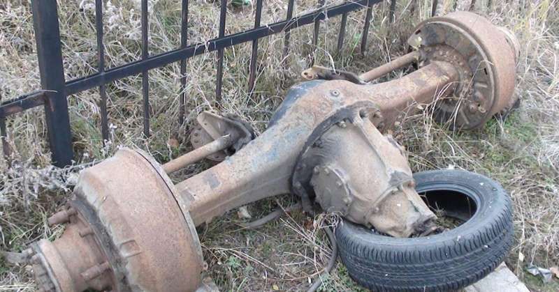 Задний мост зил 130