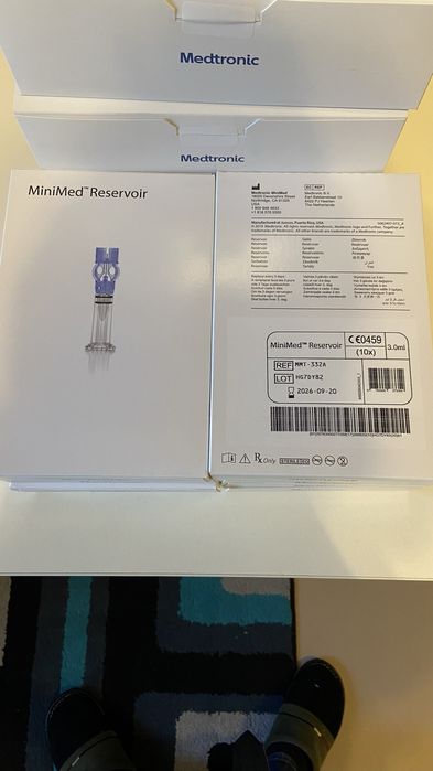 3 seturi infuzie pentru pompa insulina Medtronic MiniMed !