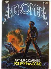 Andromeda #3 Exile of The Aeons, Arthur C. Clarke, 1st, 1977