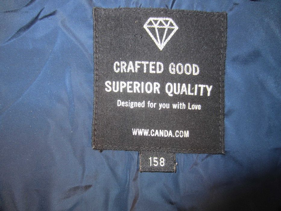 Geaca dama Canda,masura S, umplutura puf, gluga