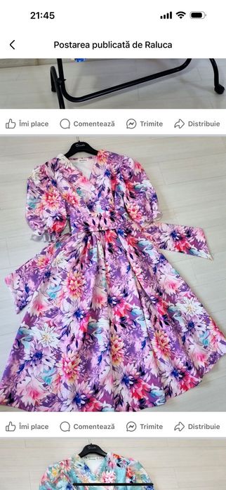 Rochie noua, cocheta.