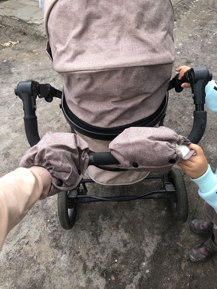 Детская коляска зима-лето