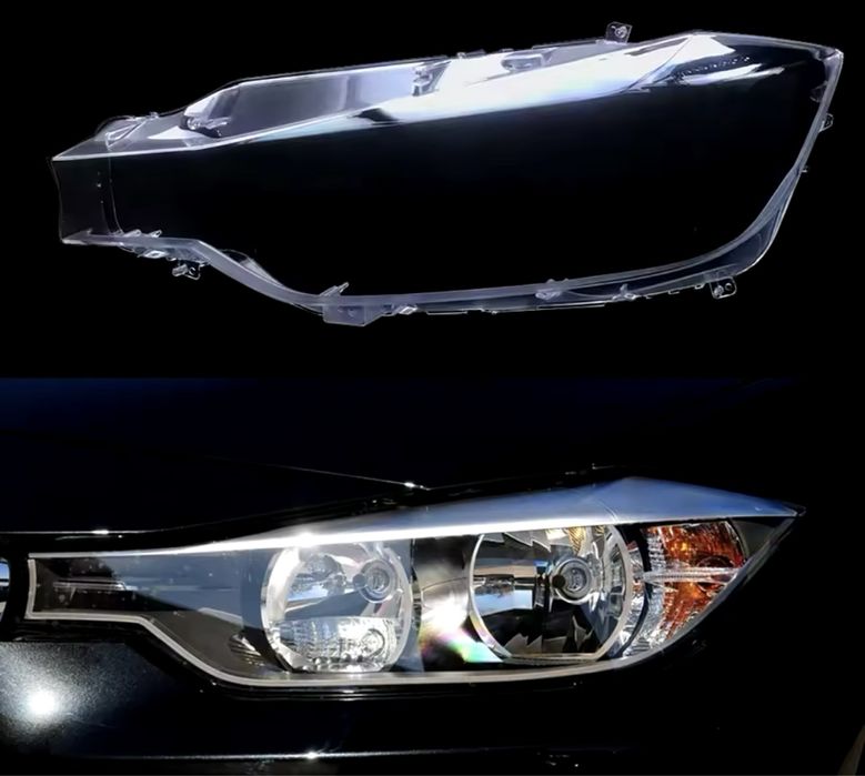 Sticla geam capac stanga dreapta far BMW Seria3 F30 F31 2012-2015