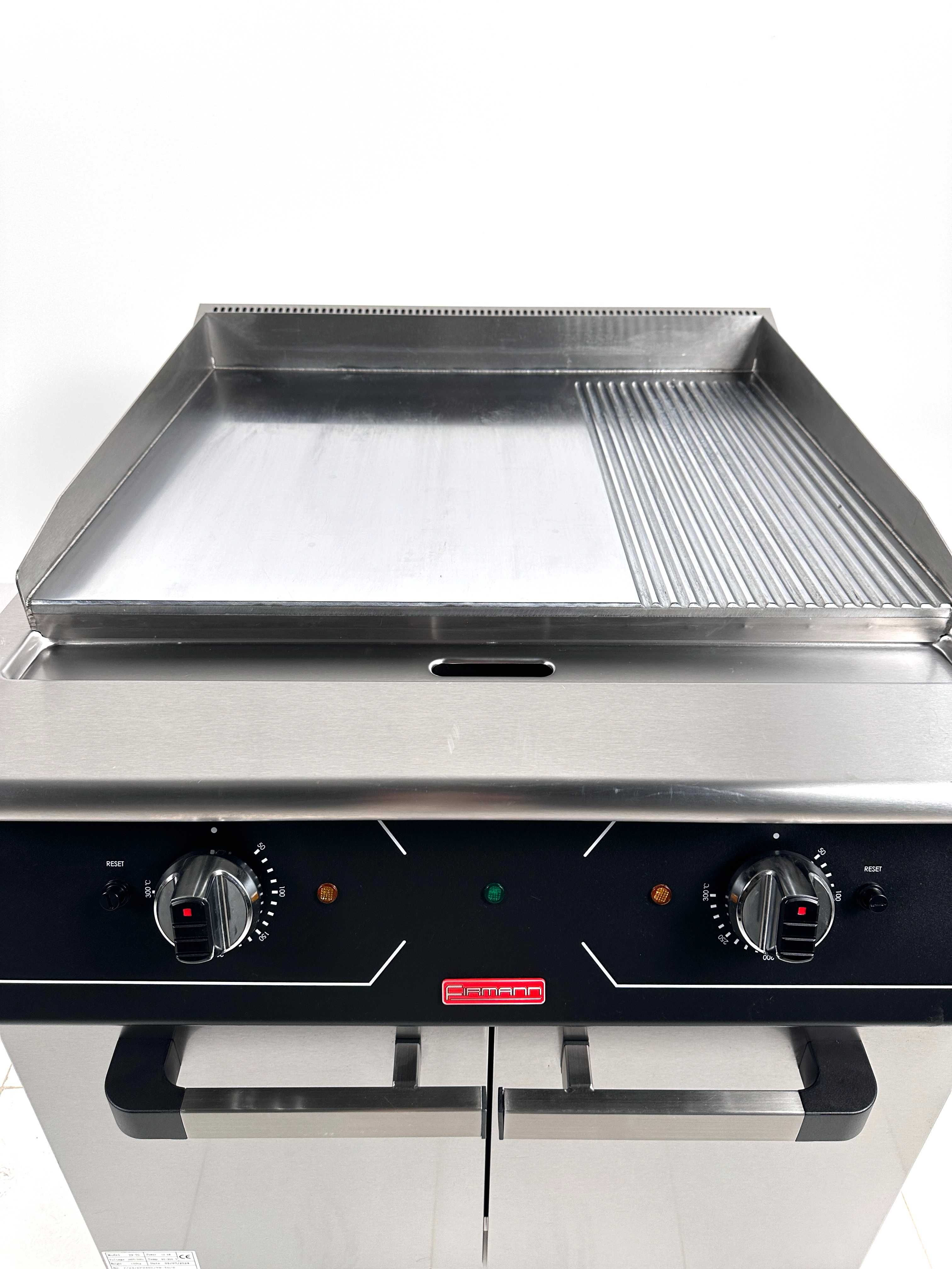 Firmann V7TG - Fry top; Plita electrica neteda-striata (linia 700)